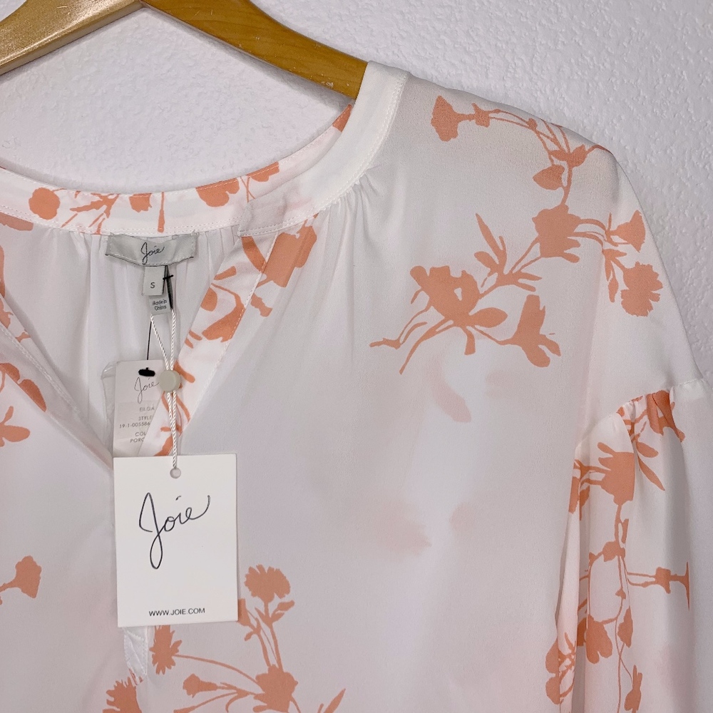 JOIE Eilga Floral 3/4 Sleeve Blouse (NEW)